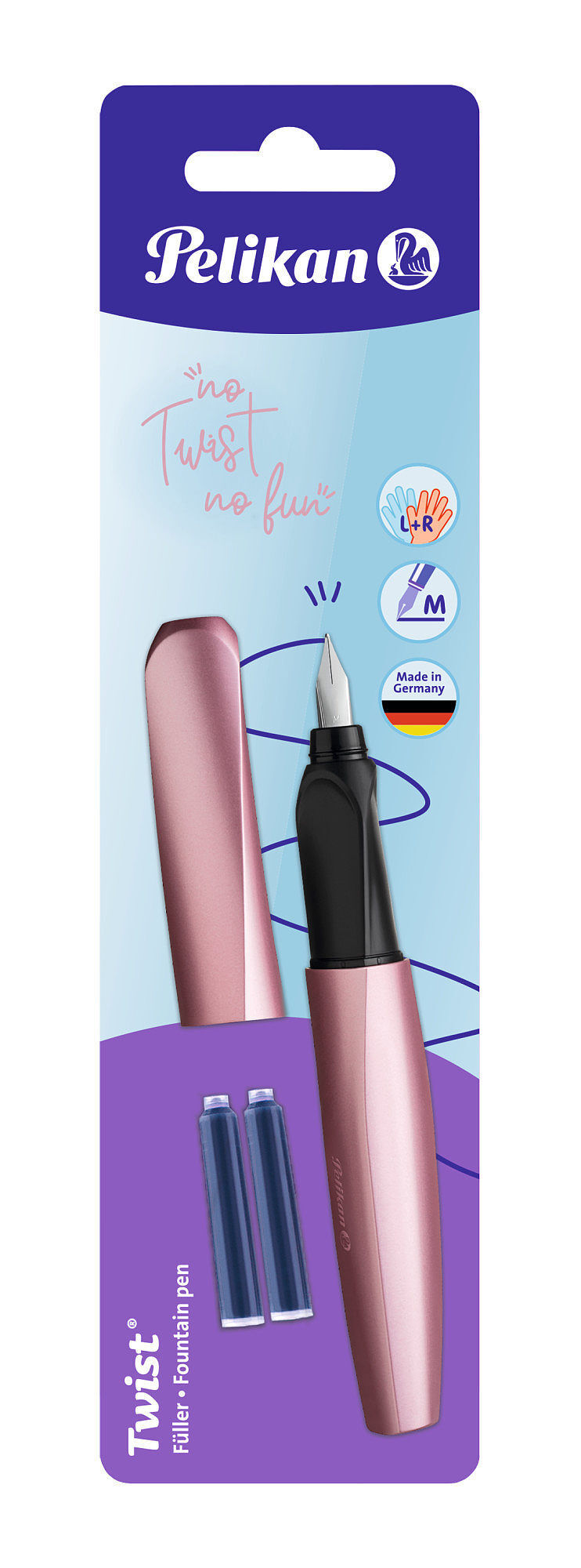 Pióro wieczne twist m girly pelikan