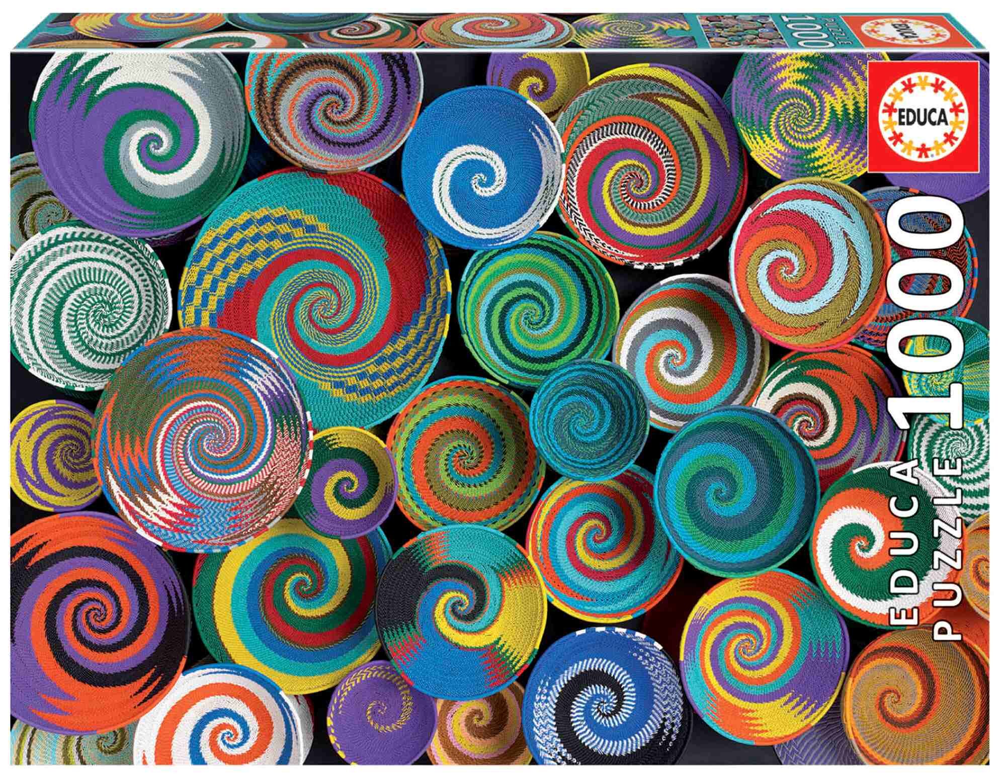 Puzzle 1000 Afrykańskie kosze 110466