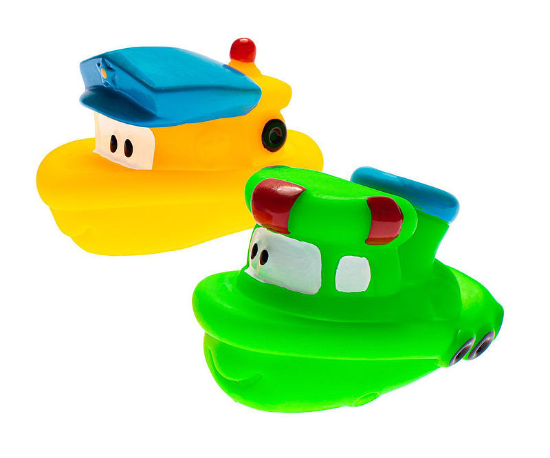 Rubberky Zabawki do kąpieli Łódki 2 sztuki