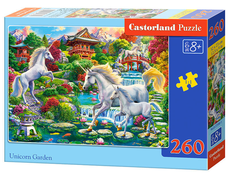 Puzzle 260 unicorn garden b-27590-1