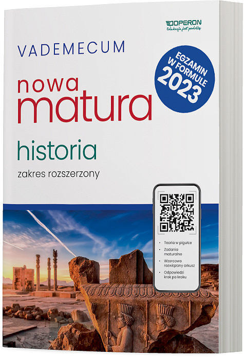 Nowa matura 2023 historia vademecum zakres rozszerzony