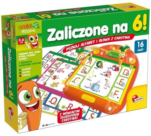 Carotina Zaliczone na 6! Alfabet i słowa