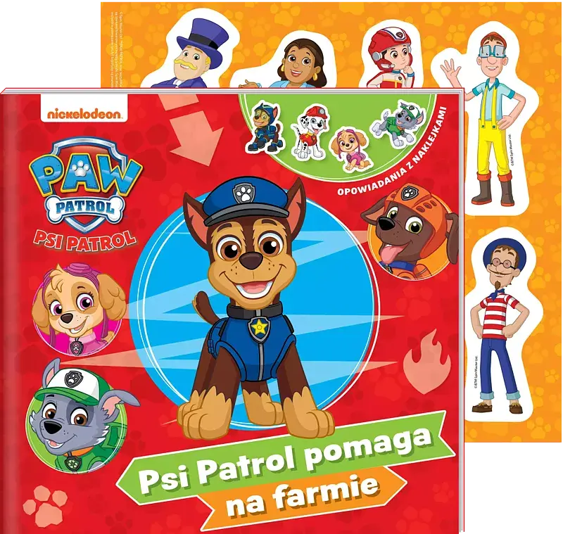Psi Patrol. Opowiadania z naklejkami cz. 11