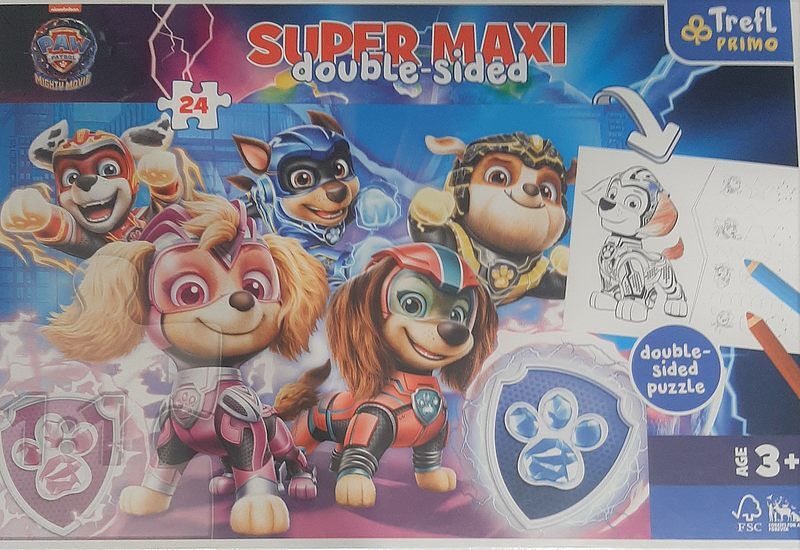 Puzzle Super Maxi Psia drużyna w akcji 24