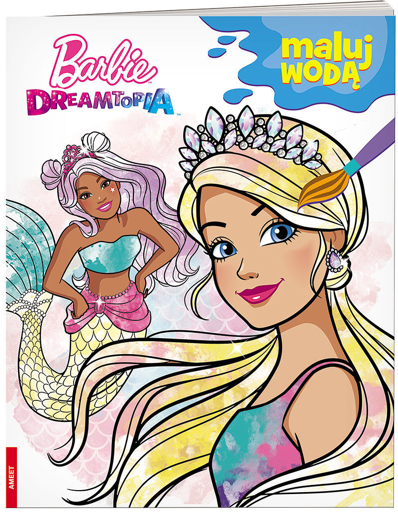 Barbie dreamtopia maluj wodą mw-1402