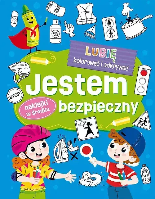 Lubię kolorować i odkrywać. Jestem bezpieczny