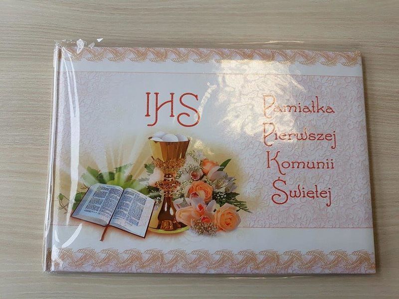 Książeczka a4 komunia mix wzorów