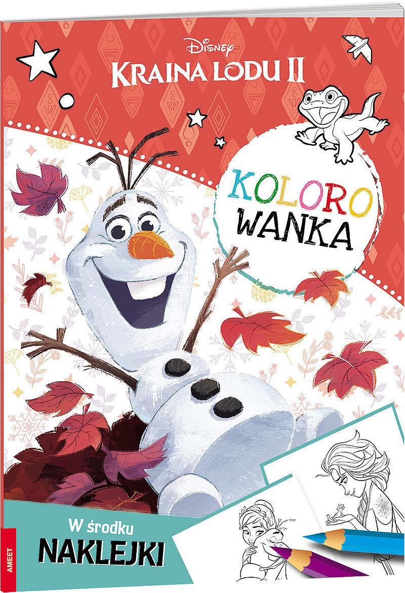 Kraina lodu ii kolorowanka kolx-9101