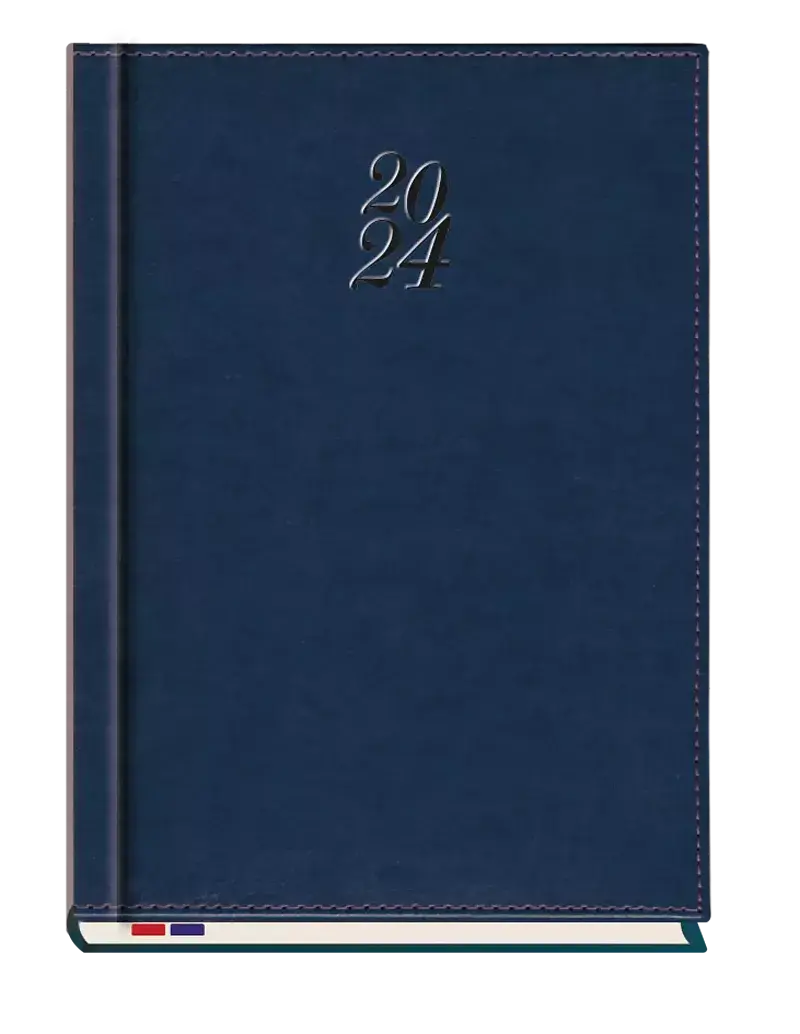 Terminarz 2024 tygodniowy asesor granatowy b5