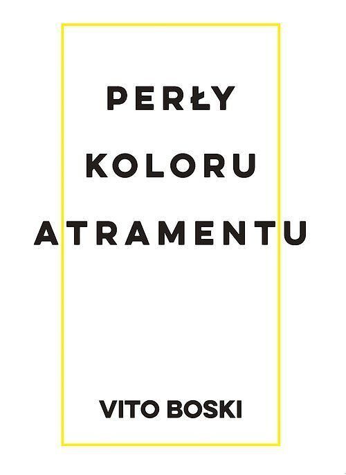Perły koloru atramentu