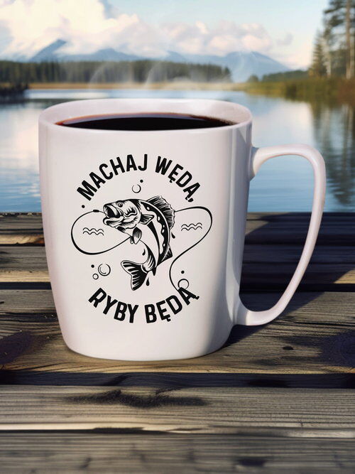 Kubek/ MACHAJ WĘDĄ, RYBY BĘDĄ