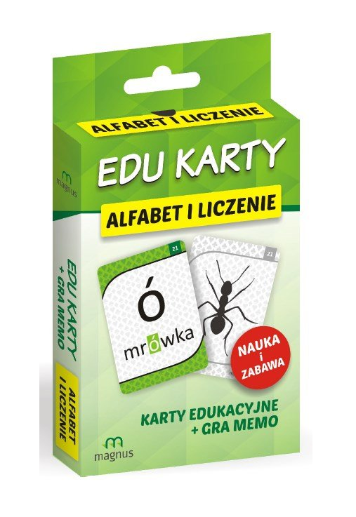 EDU KARTY Alfabet i liczenie
