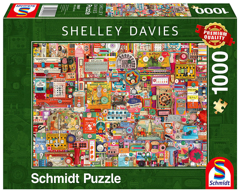 Puzzle 1000 pq akcesoria do szycia s. Davies 109969