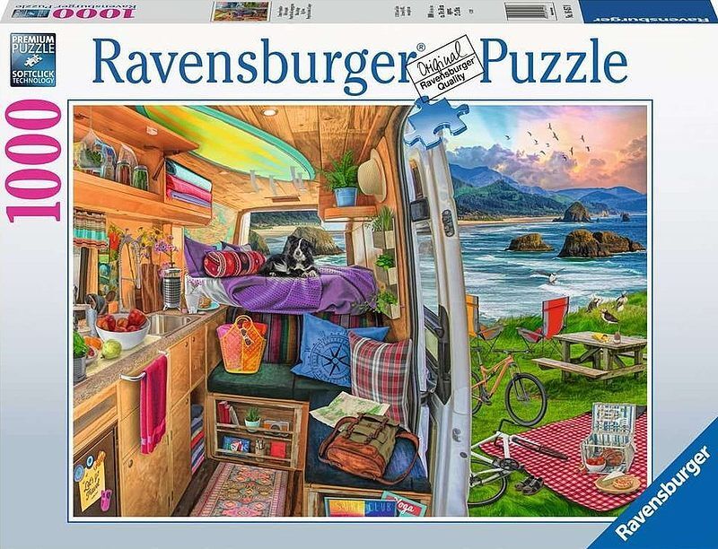 Puzzle 2d 1000 widok z kampera 16457
