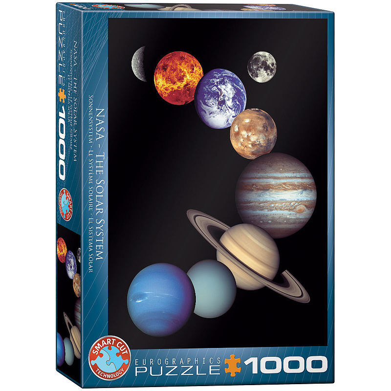 Puzzle 1000 układ słoneczny nasa 6000-0100