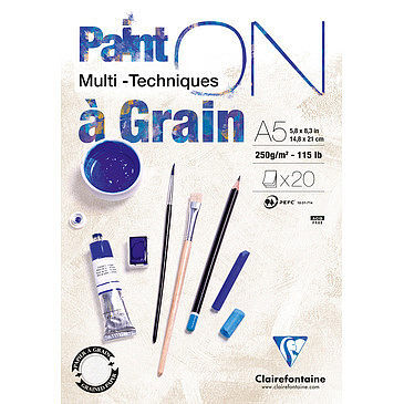 Szkicownik paint on a grain a5 20k/250g