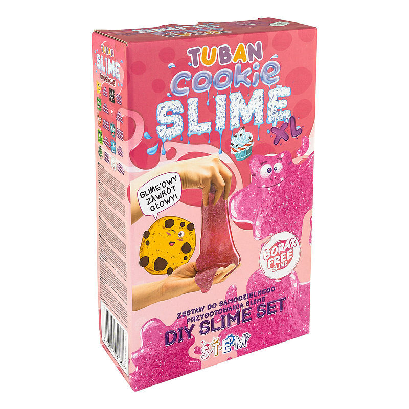 Zestaw super slime xl ciastko