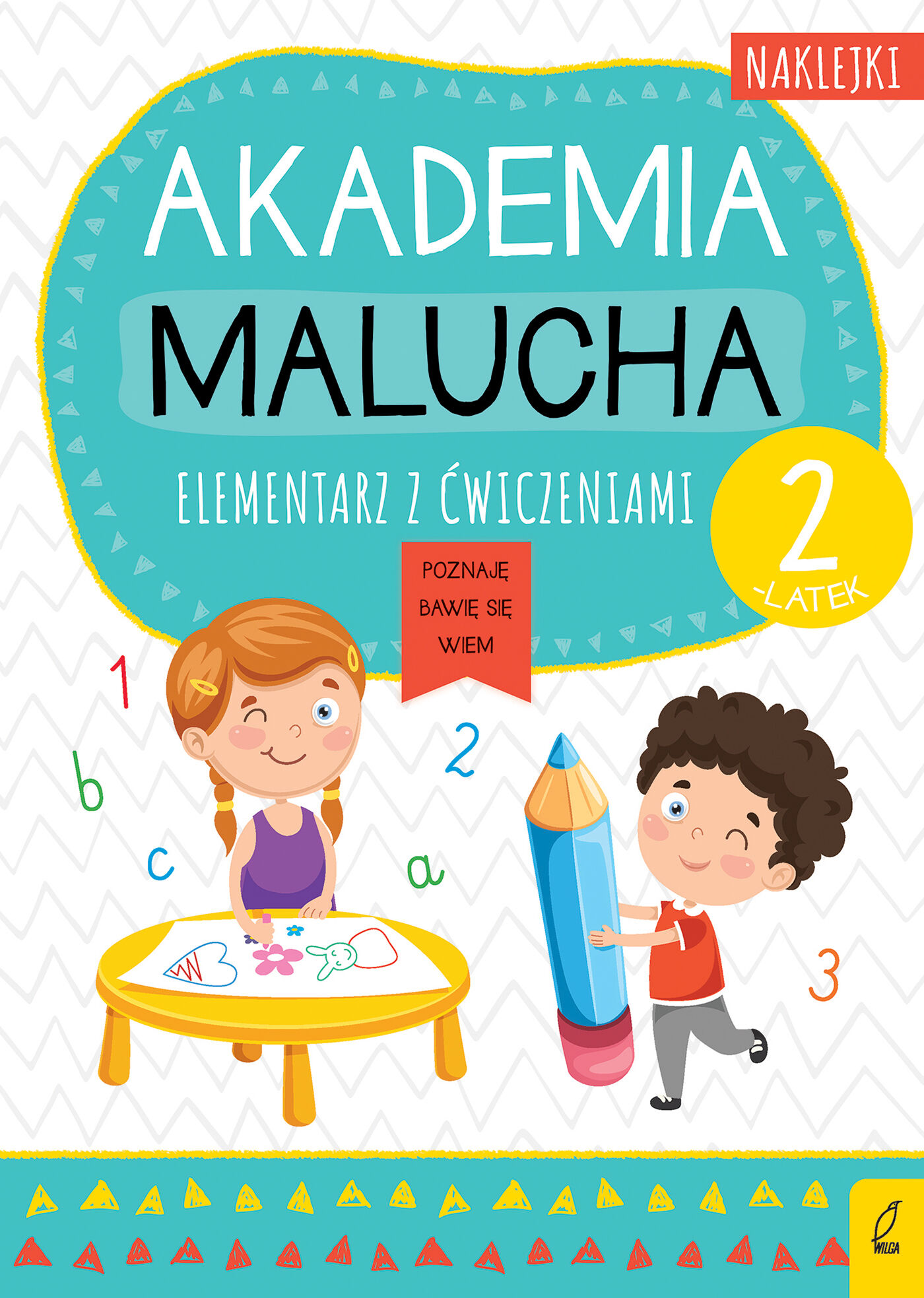 Akademia malucha. Elementarz z ćwiczeniami. 2-latek
