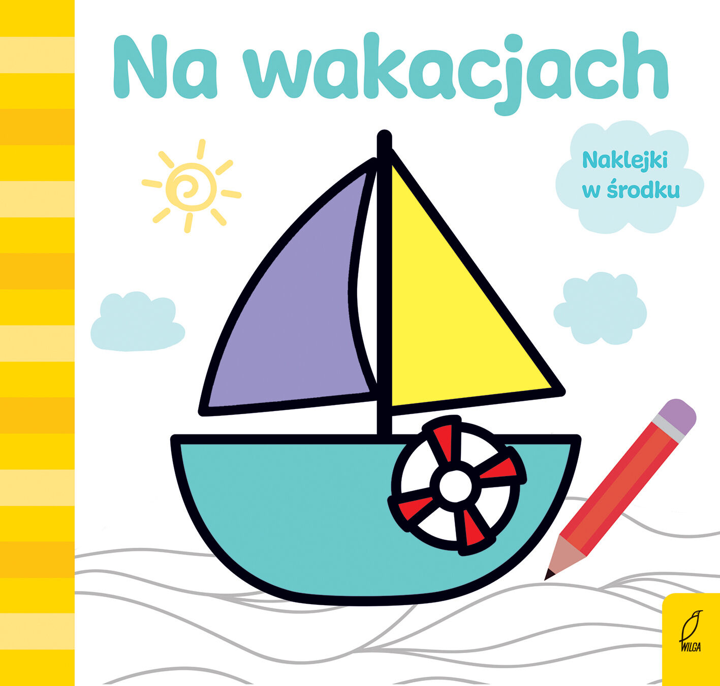 Już koloruję. Na wakacjach