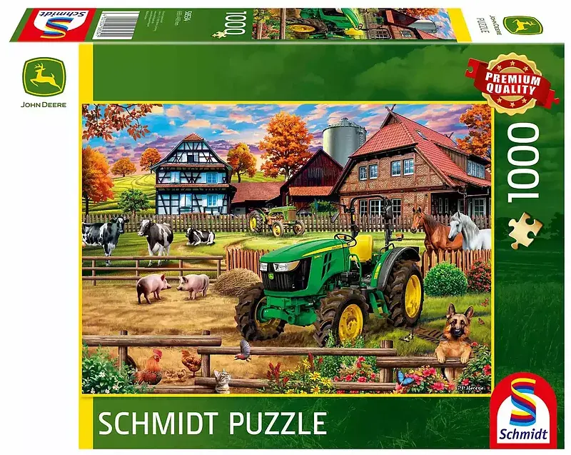 Puzzle 1000 pq traktor 5050e john deere 112722