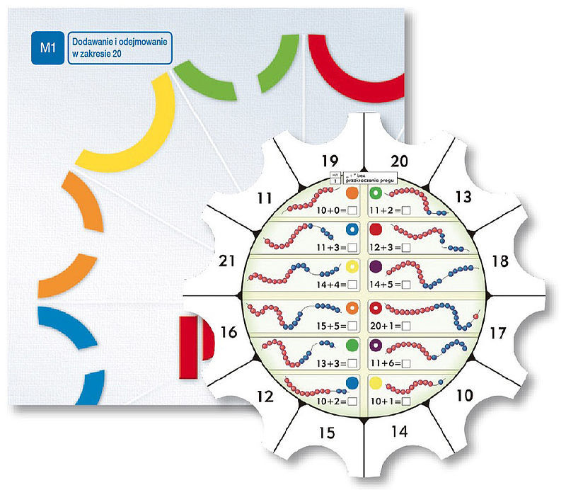 Paleta m1 matematyka - tarcze ćwiczeń