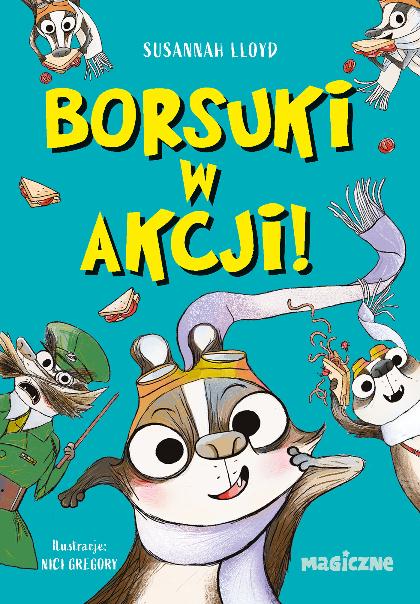 Borsuki w akcji