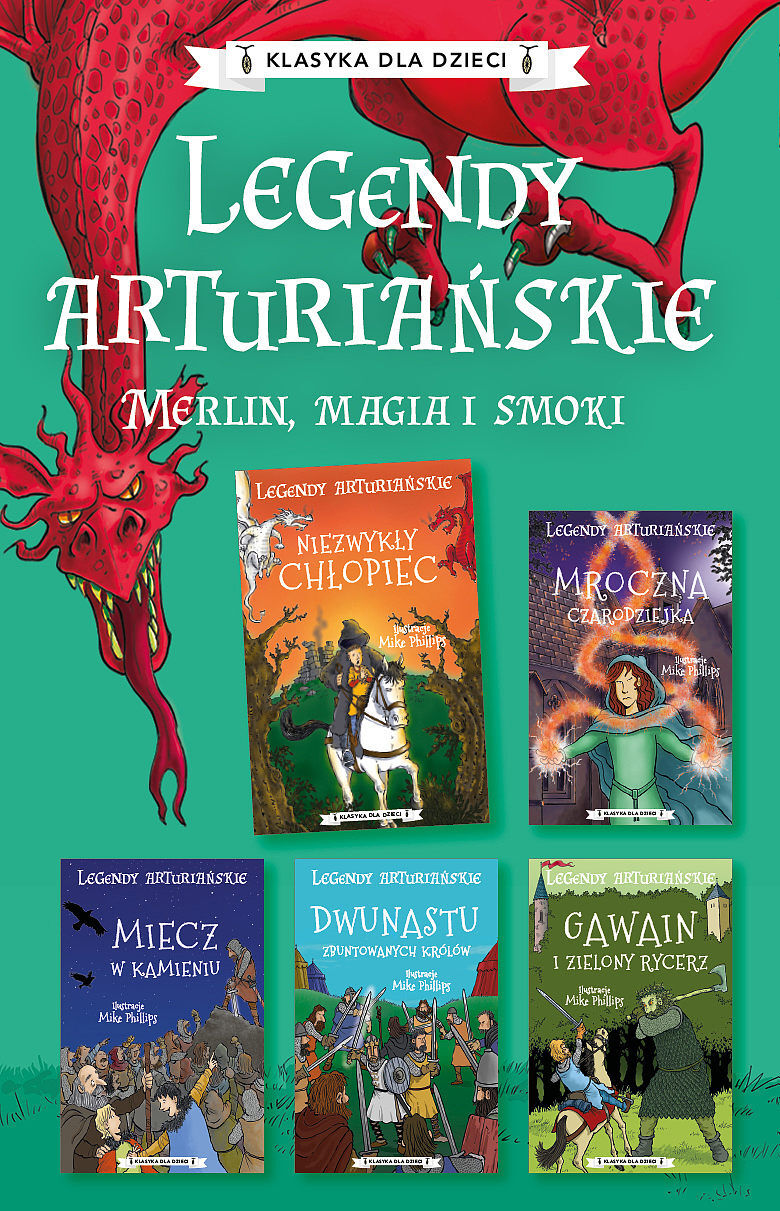 Pakiet legendy arturiańskie. Tomy 1-5