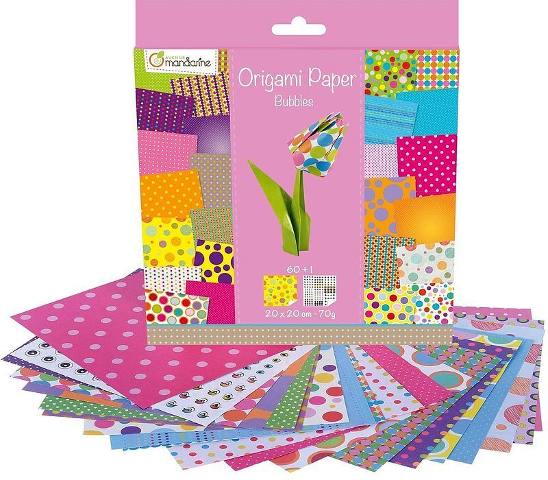 Papier do origami Bubbles