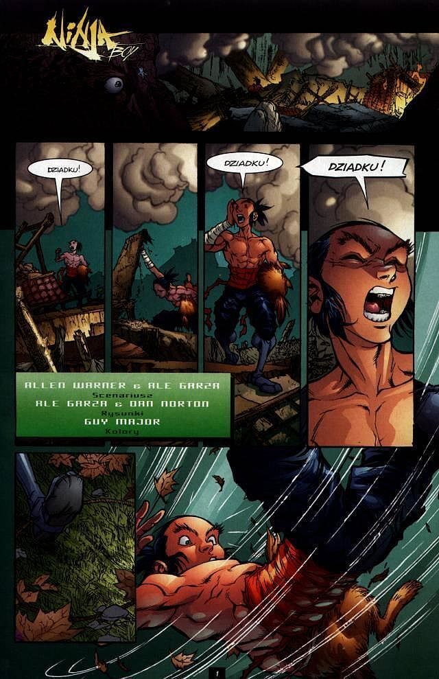 Mega Komiks - 19 - (1/2003) Ninja Boy, cz.3