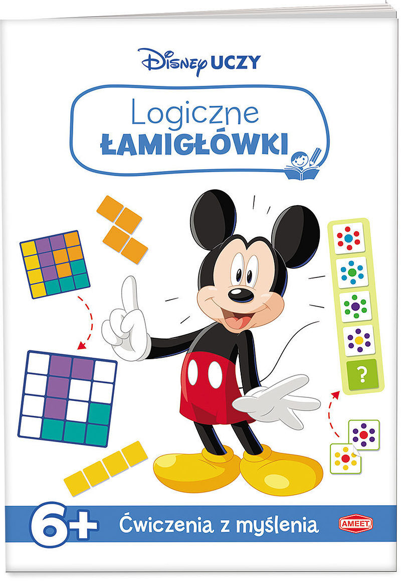 Disney uczy miki logiczne łamigłówki łam-9304