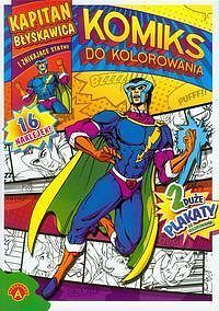 Kapitan błyskawica i znikające statki. Komiks do kolorowania