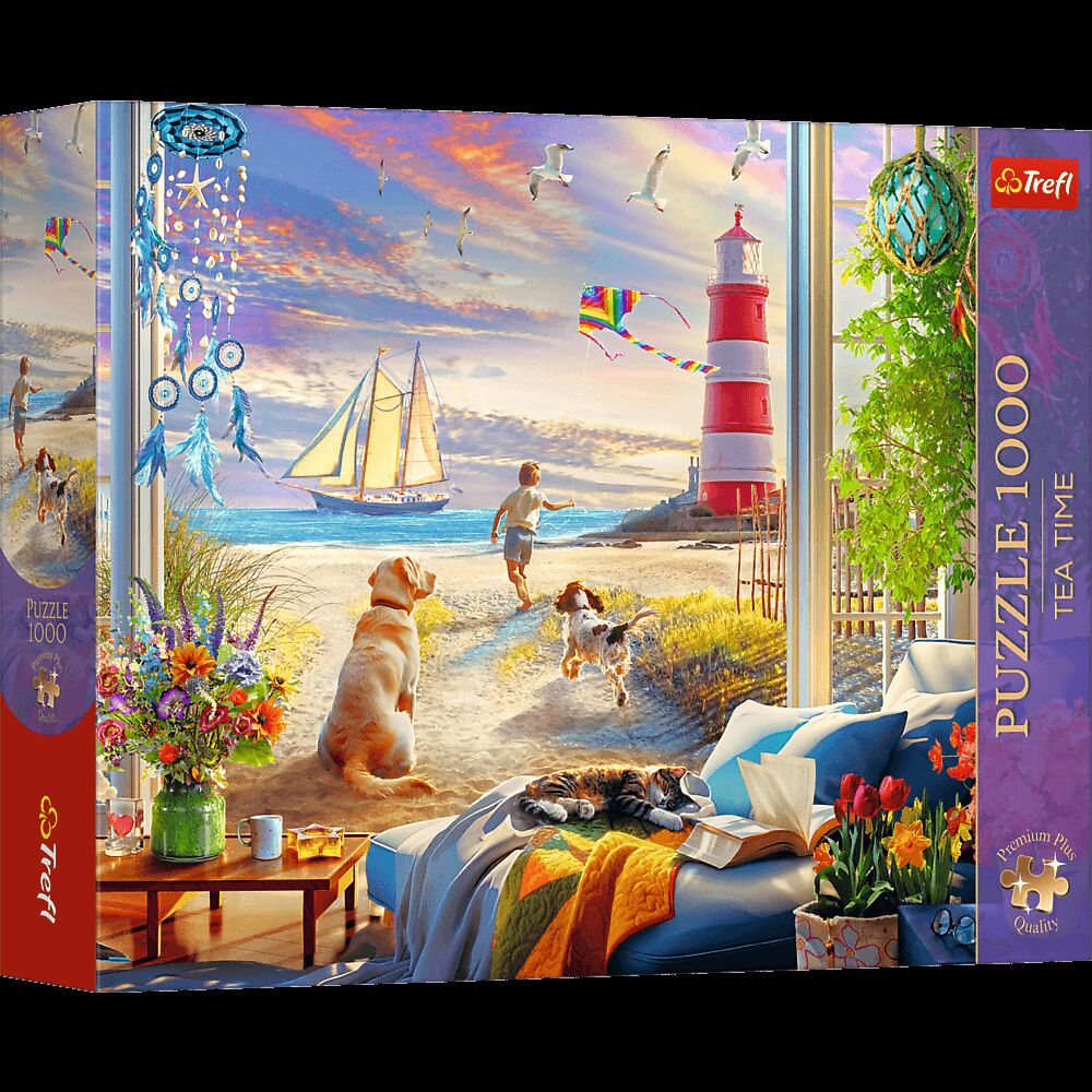 Puzzle 1000 Trefl Premium Plus Tea Time Letnia bryza 12115