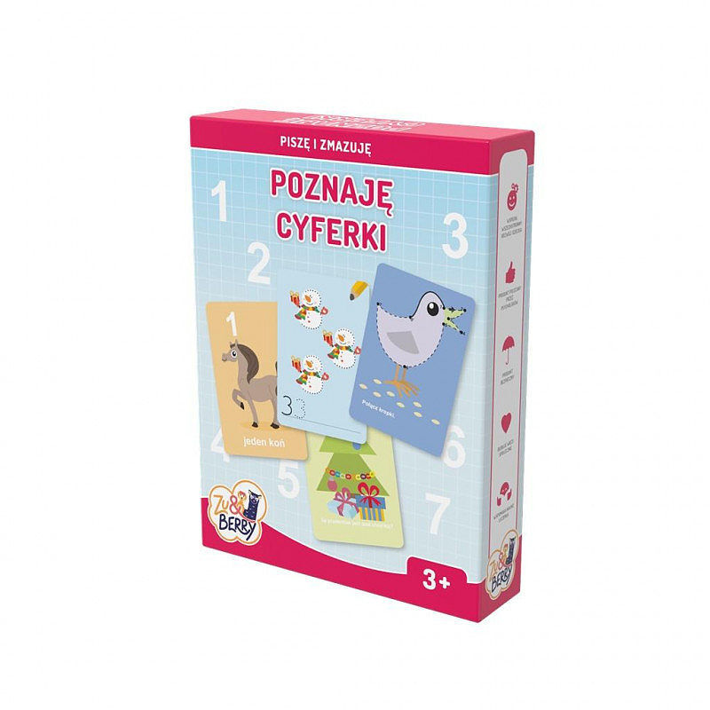 Gra poznaję cyferki piszę i zmazuję nowe wydanie