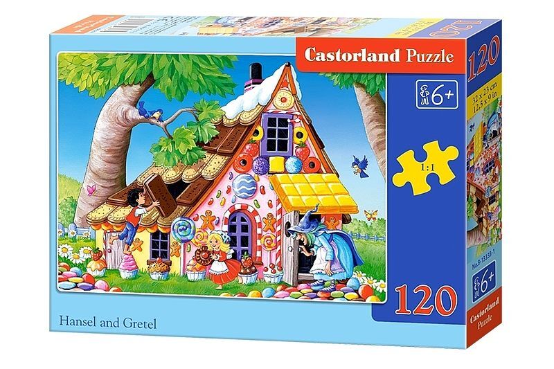 Puzzle 120 jaś i małgosia