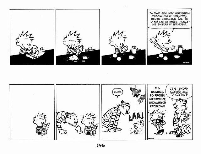 Calvin i Hobbes - 10 - Wszędzie leżą skarby