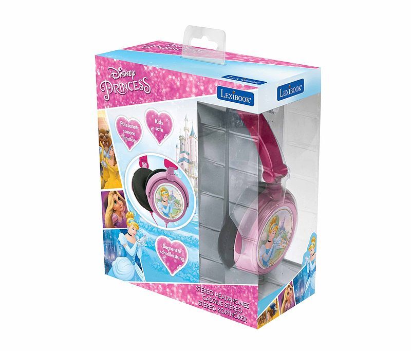 Składane słuchawki disney princess hp010dp