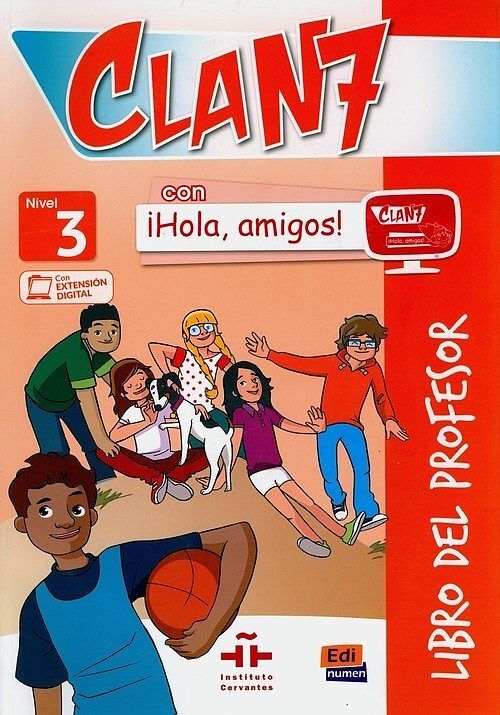 Clan 7 con Hola amigos 3 Przewodnik metodyczny