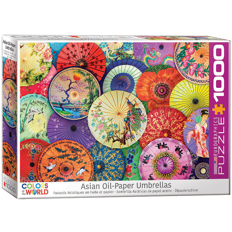 Puzzle 1000 azjatyckie parasole 6000-5317