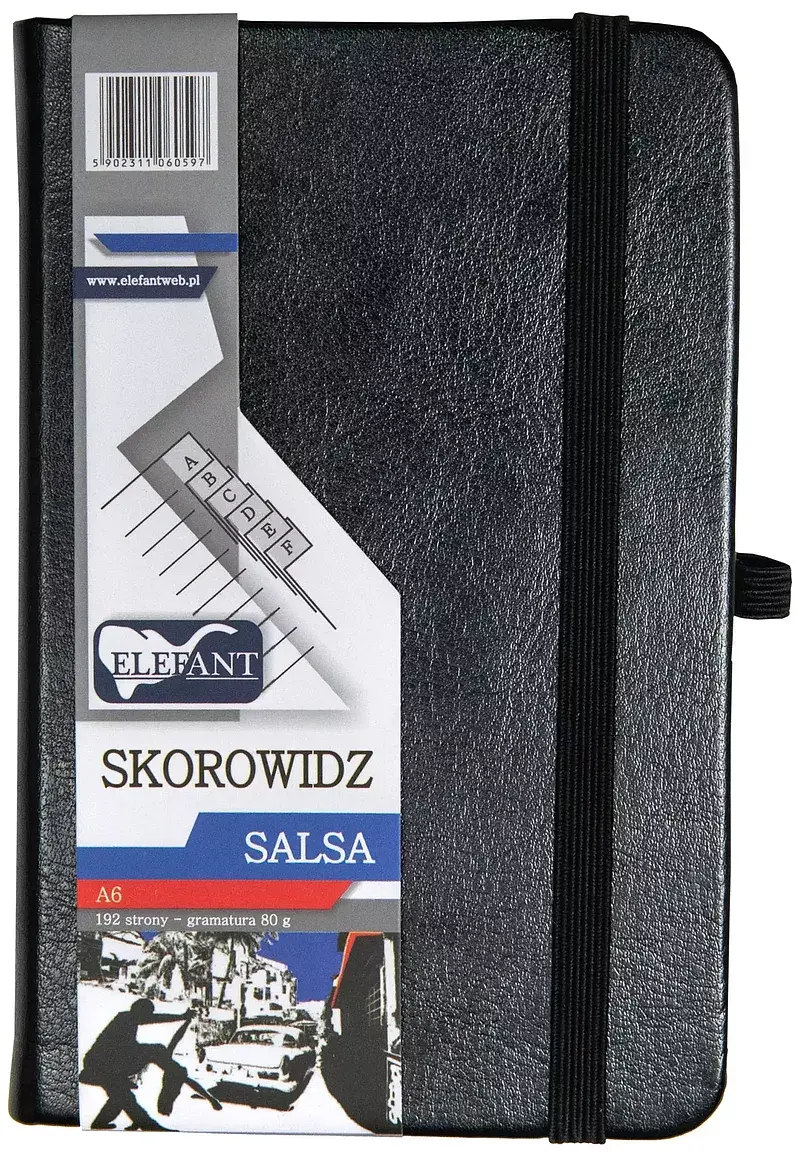 Skorowidz a6 salsa czarny