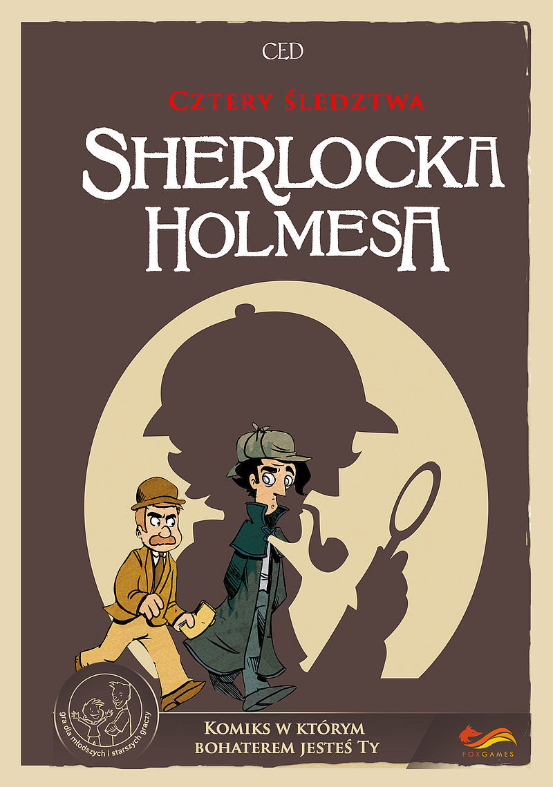 Komiksy paragrafowe - Cztery śledztwa Sherlocka Holmesa