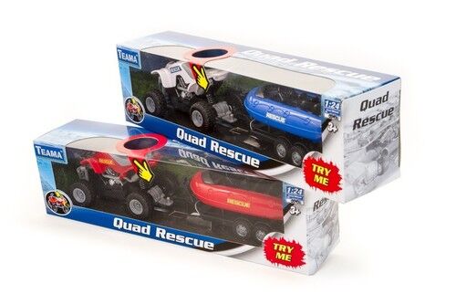 Quad i ponton z dźwiękiem 1:24 mix