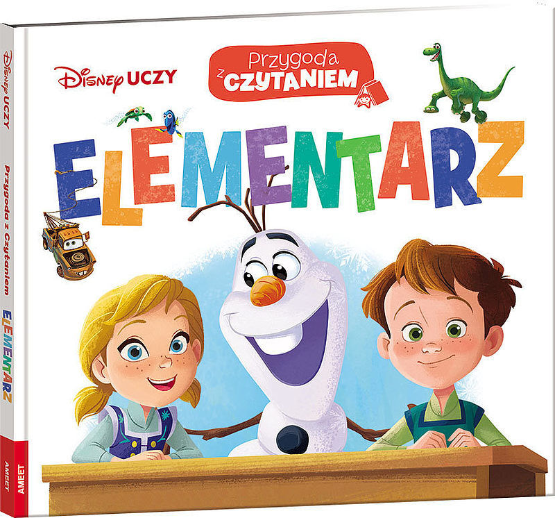 Disney uczy mix przygoda z czytaniem elementarz pce-9301