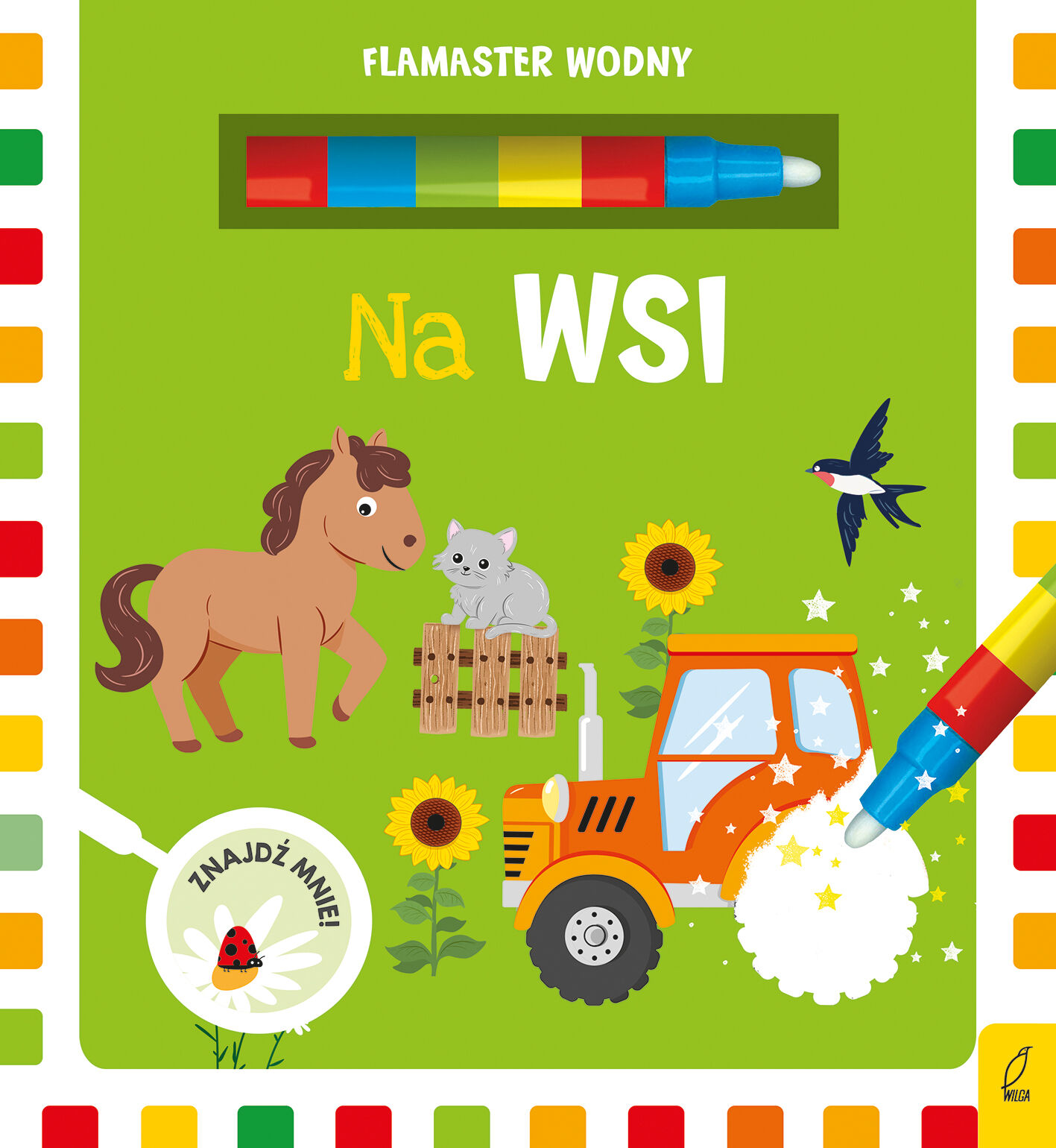 Flamaster wodny. Na wsi