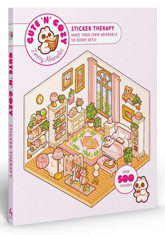 Cute 'n' Cozy Sticker Therapy