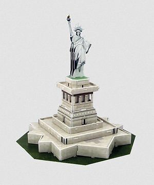 PUZZLE 3D PUZLEO Statua Wolności