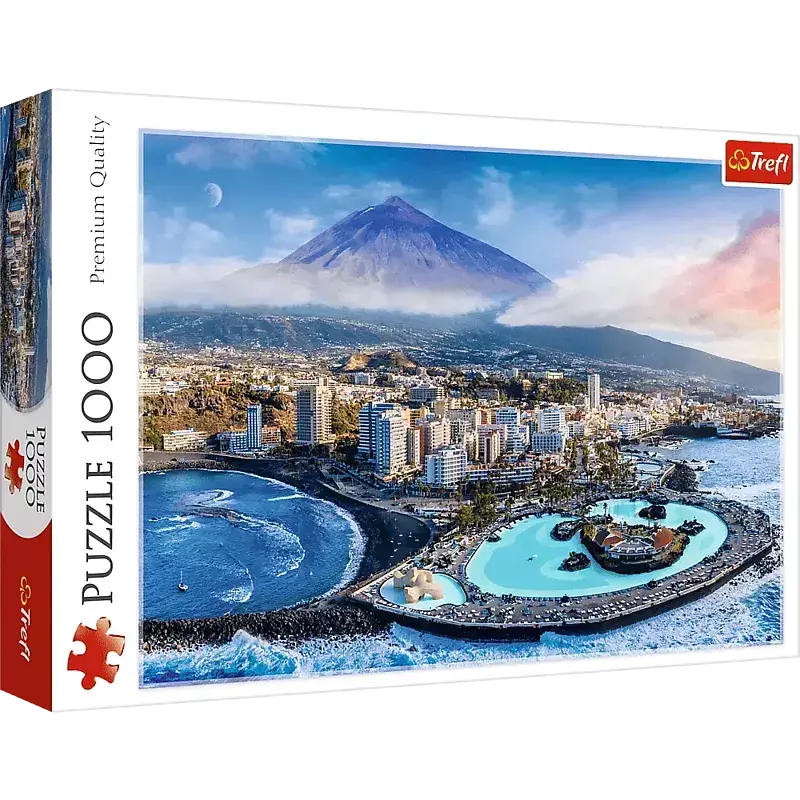 Puzzle Widok na Teneryfę, Hiszpania 1000