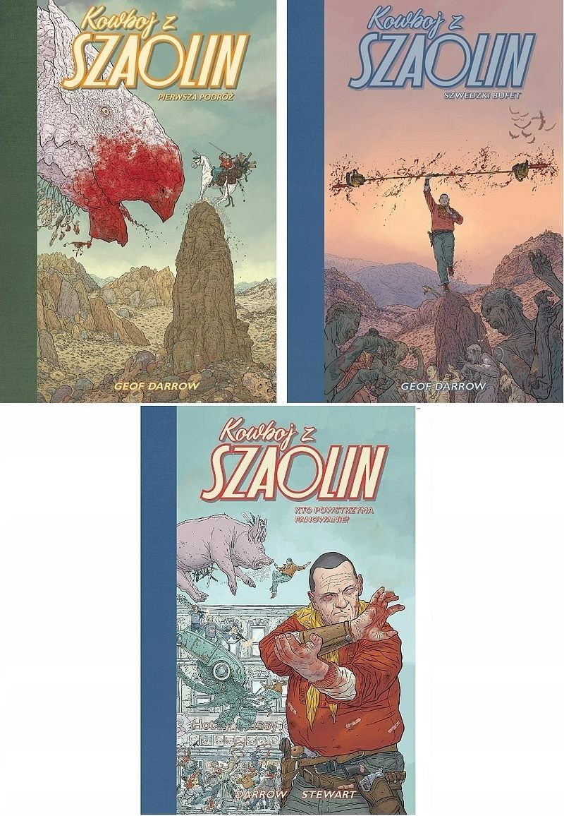 Kowboj z Szaolin. Pakiet tomów 1-3