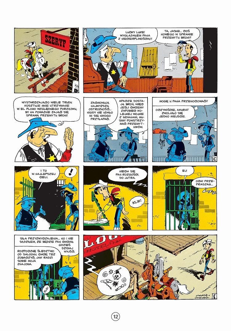 Lucky Luke - Calamity Jane, Siedem opowieści o Lucky Luke'u, Sznur wisielca i inne historie