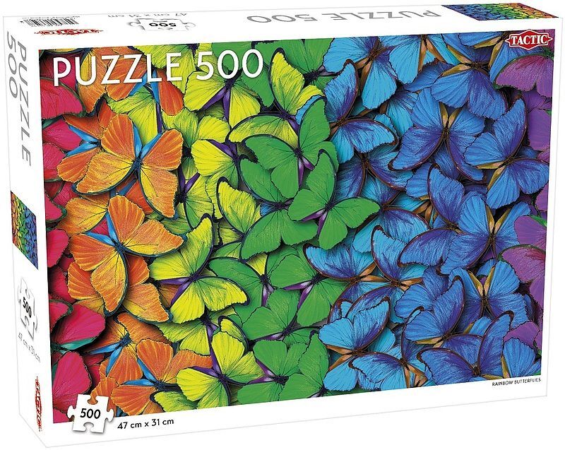 Puzzle Rainbow Butterflies 500 elementów