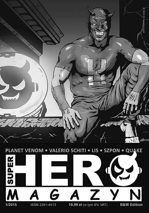 SuperHero Magazyn - 3 - (1/2015) B&W Edition